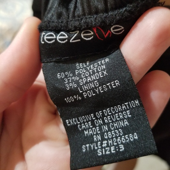 TEEZE ME Strapless Little Black Dress - Picture 8 of 8